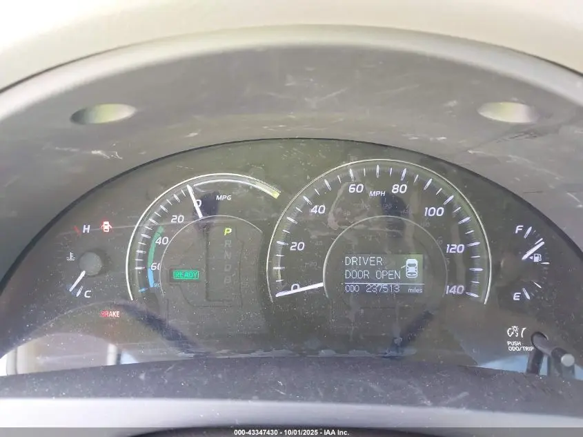 2011 TOYOTA CAMRY HYBRID  