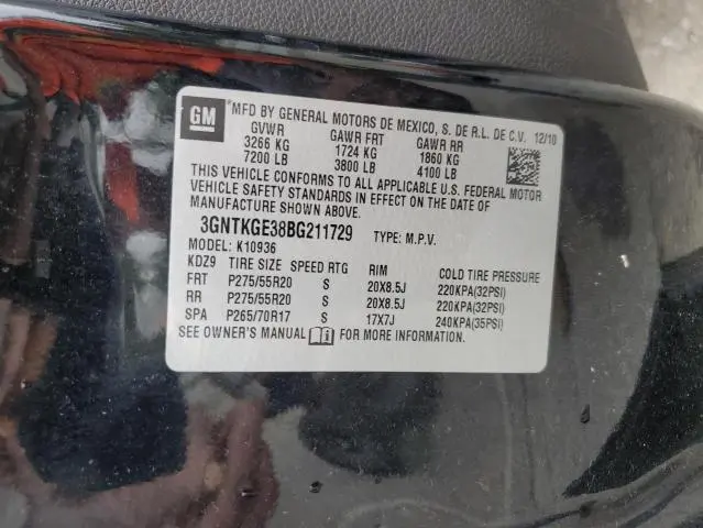 2011 CHEVROLET AVALANCHE LTZ  