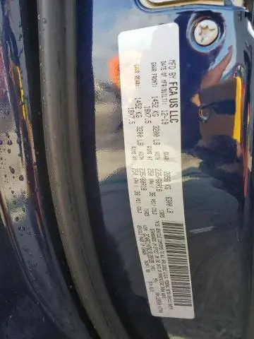 2020 CHRYSLER PACIFICA HYBRID LIMITED  