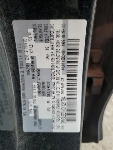 2016 TOYOTA SCION IA   