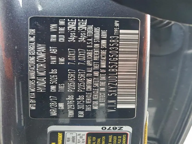 2018 HYUNDAI SANTA FE SPORT   