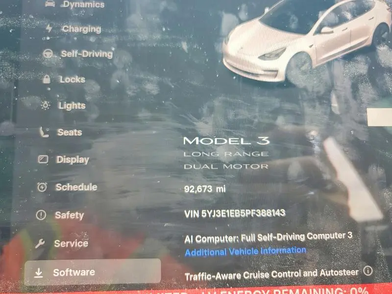 2023 TESLA MODEL 3   