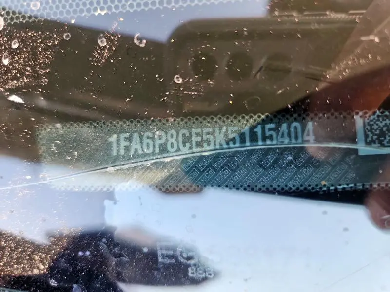 2019 FORD MUSTANG GT  