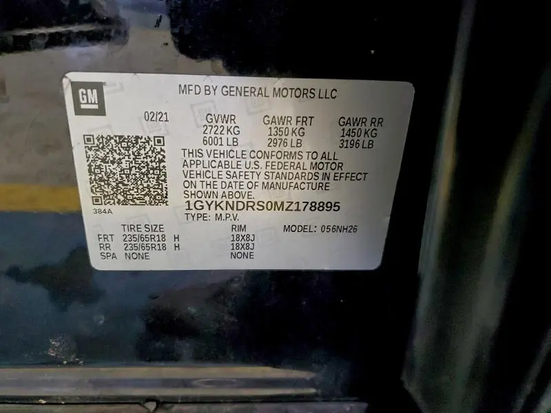 2021 CADILLAC XT5 PREMIUM LUXURY  