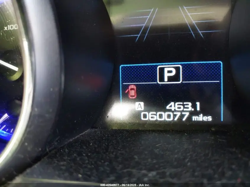 2015 SUBARU OUTBACK 2.5I PREMIUM