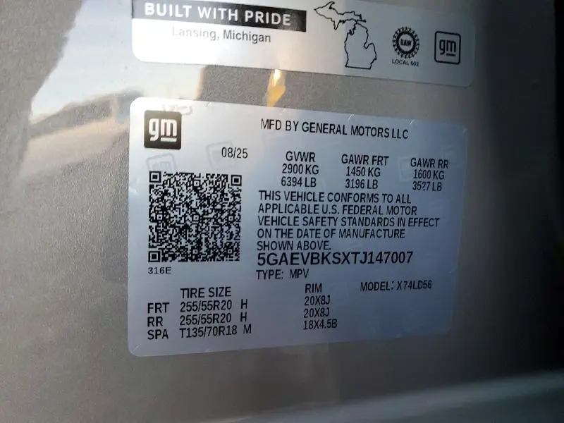 2026 BUICK ENCLAVE SPORT TOURING  