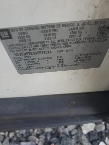 2016 CADILLAC SRX LUXURY COLLECTION  