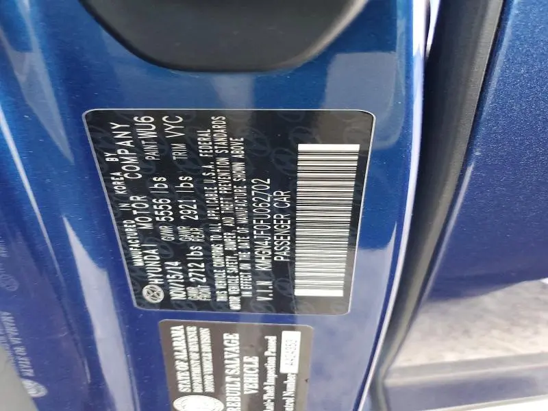 2015 HYUNDAI GENESIS 5.0L  