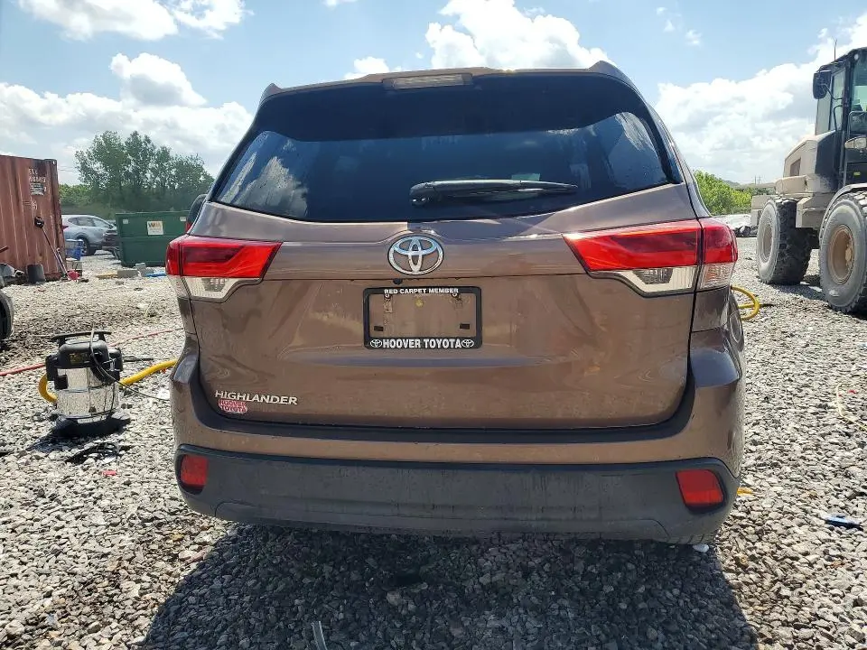 2019 TOYOTA HIGHLANDER LE  