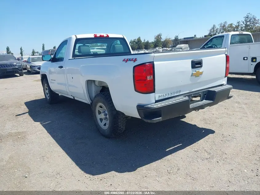 2016 CHEVROLET SILVERADO 1500 WORK TRUCK