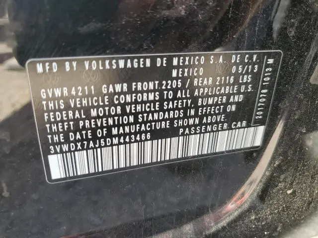 2013 VOLKSWAGEN JETTA SE  