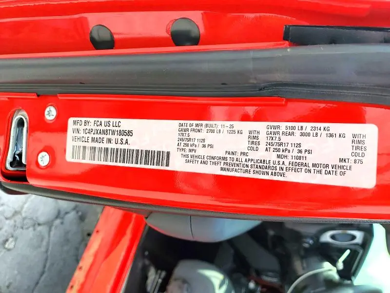 2026 JEEP WRANGLER SPORT  