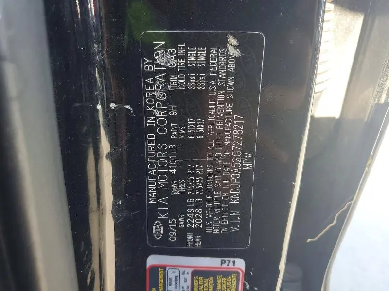 2016 KIA SOUL +  