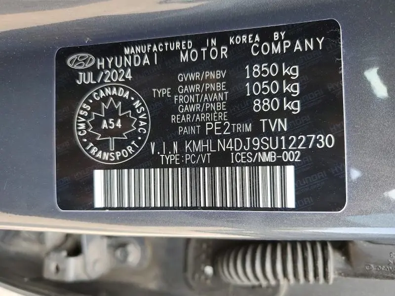 2025 HYUNDAI ELANTRA LIMITED  