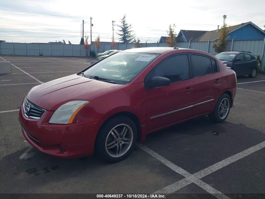 2011 NISSAN SENTRA 2.0S