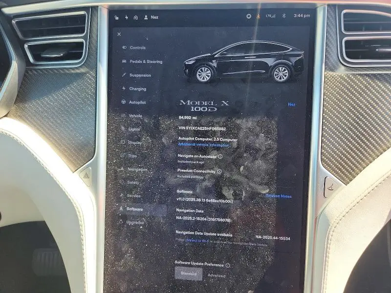 2017 TESLA MODEL X   