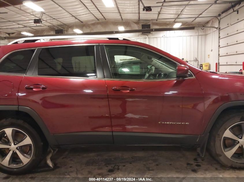 2019 JEEP CHEROKEE LIMITED 4X4