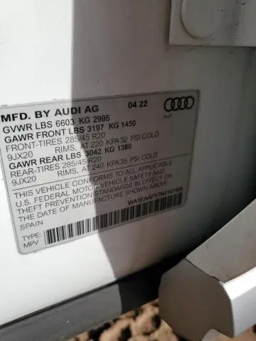 2022 AUDI Q5 PREMIUM  