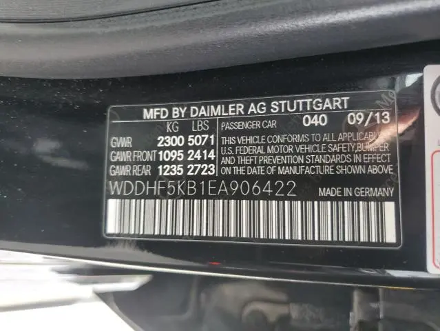 2014 MERCEDES-BENZ E 350  