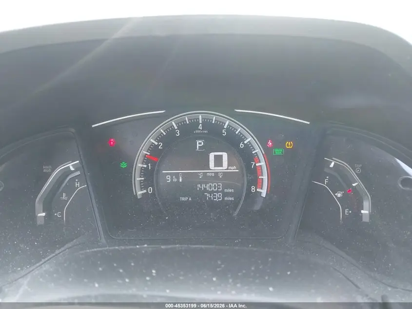 2017 HONDA CIVIC LX