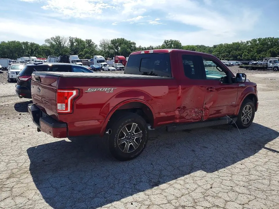 2016 FORD F150 SUPER CAB  