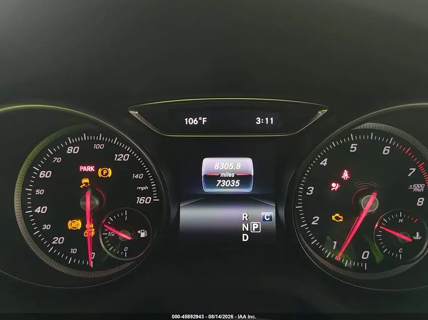 2018 MERCEDES-BENZ CLA 250  