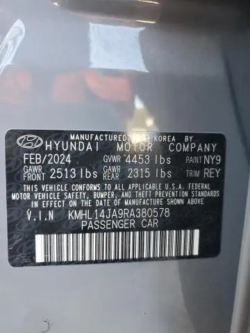 2024 HYUNDAI SONATA SEL  