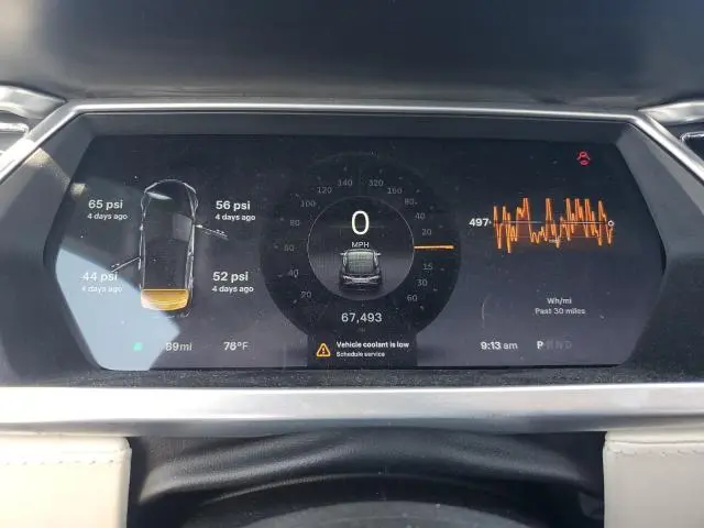 2012 TESLA MODEL S   