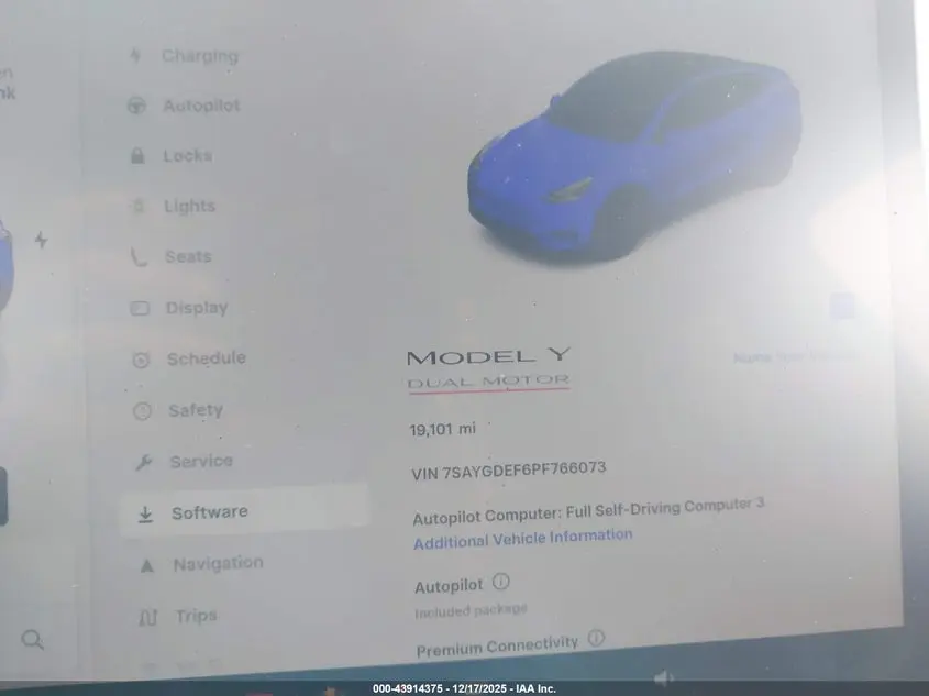 2023 TESLA MODEL Y PERFORMANCE DUAL MOTOR ALL-WHEEL DRIVE