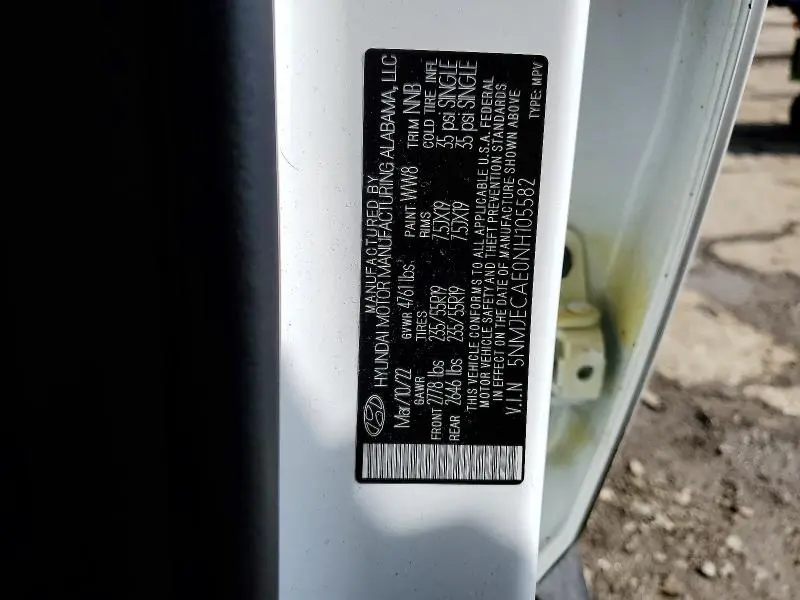 2022 HYUNDAI TUCSON LIMITED  