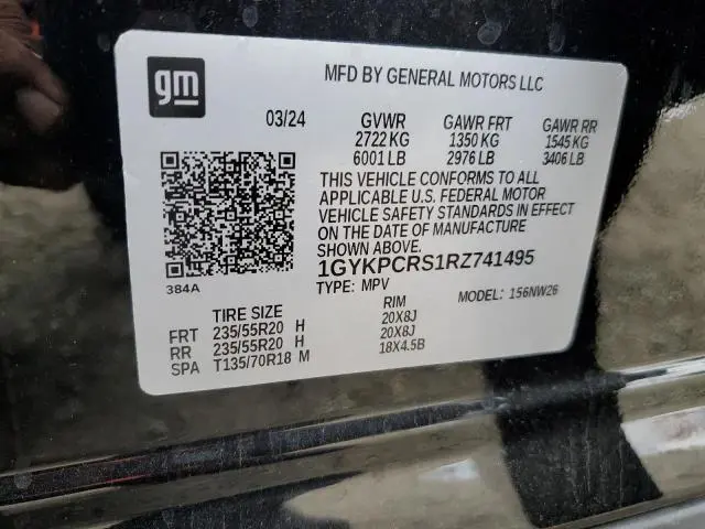 2024 CADILLAC XT6 PREMIUM LUXURY  