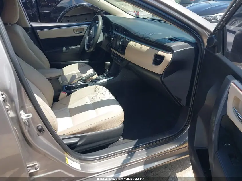 2015 TOYOTA COROLLA LE