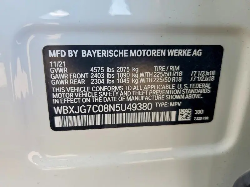 2022 BMW X1 SDRIVE28I  