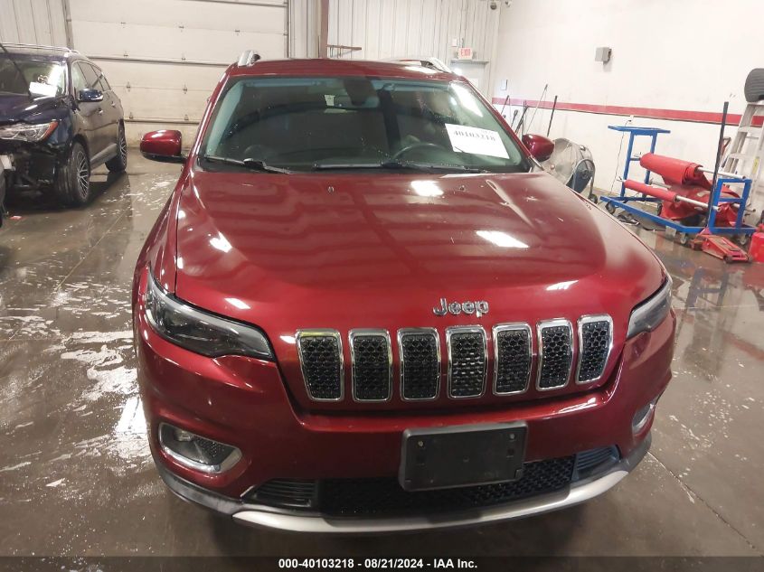 2019 JEEP CHEROKEE LIMITED 4X4