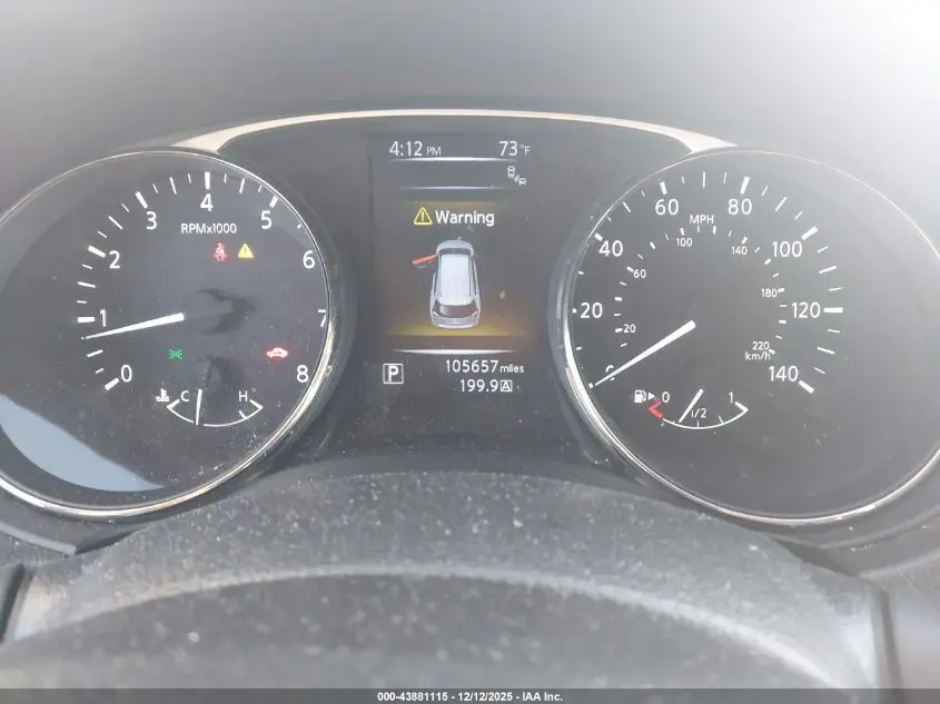 2016 NISSAN ROGUE SV