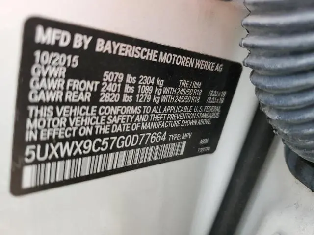 2016 BMW X3 XDRIVE28I  