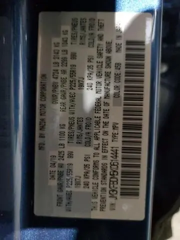 2019 MAZDA CX-5 GRAND TOURING  