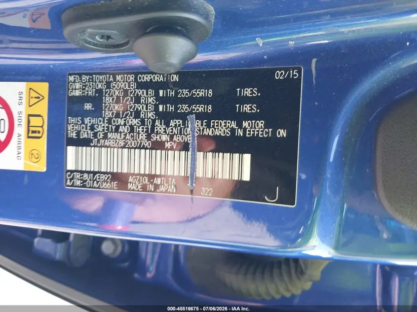2015 LEXUS NX 200T F SPORT