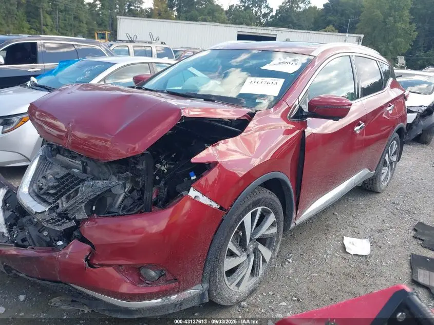 2018 NISSAN MURANO PLATINUM