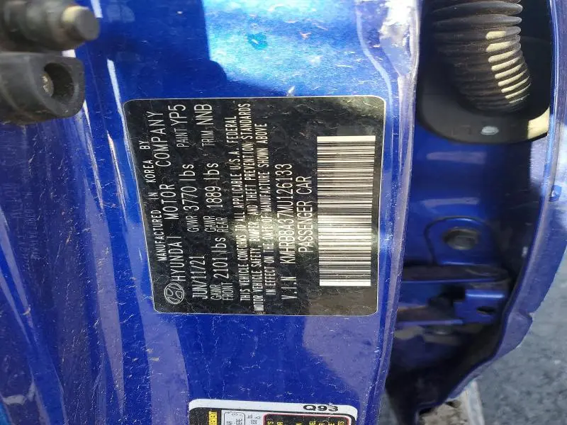 2021 HYUNDAI VENUE SE  