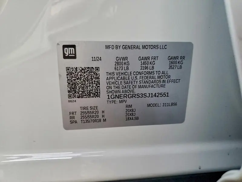 2025 CHEVROLET TRAVERSE LT  