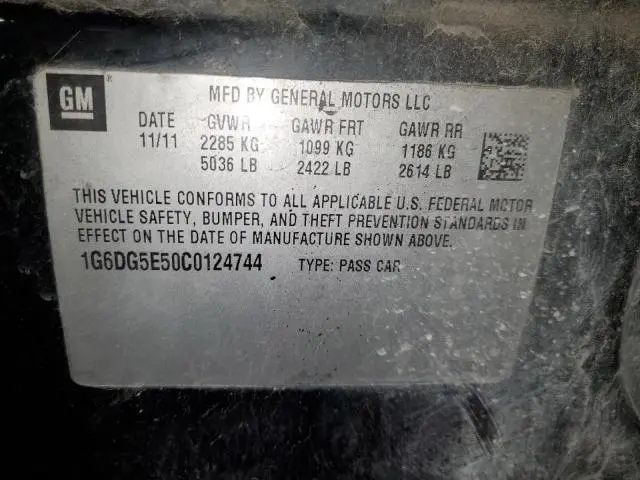 2012 CADILLAC CTS LUXURY COLLECTION  