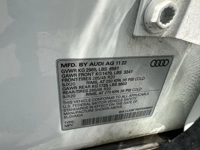 2023 AUDI Q7 PREMIUM PLUS  