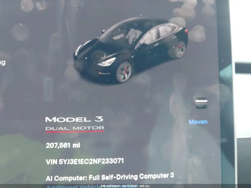 2022 TESLA MODEL 3 PERFORMANCE DUAL MOTOR ALL-WHEEL DRIVE