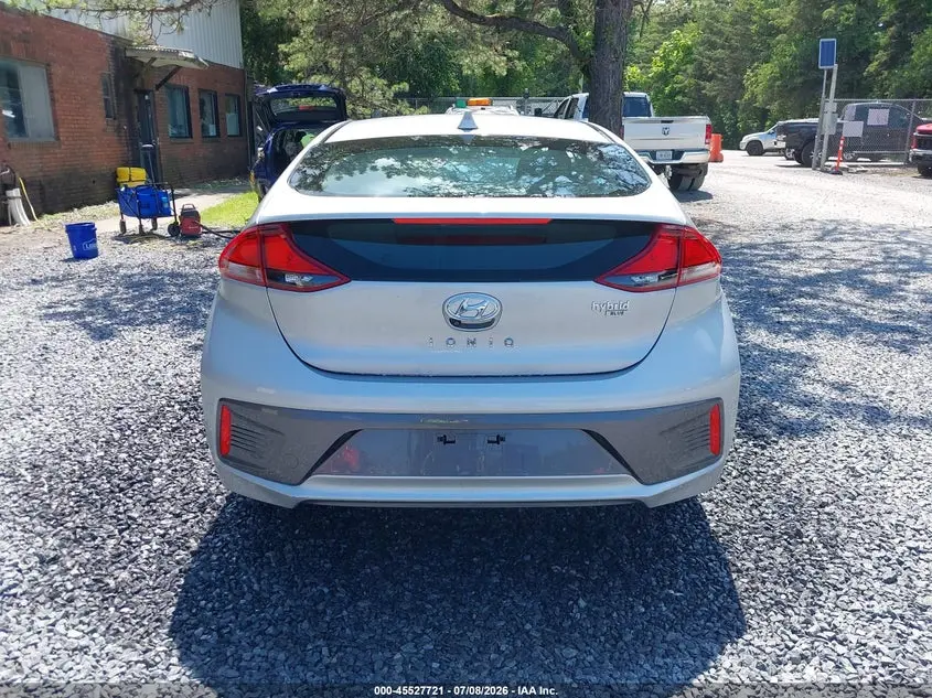 2021 HYUNDAI IONIQ HYBRID BLUE
