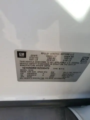 2017 CADILLAC XT5 LUXURY  