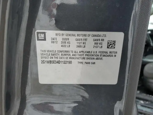 2013 CHEVROLET IMPALA LT  