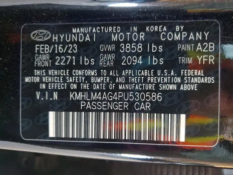 2023 HYUNDAI ELANTRA SEL  