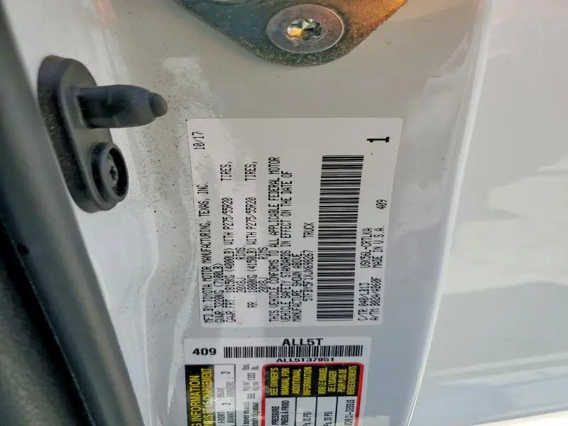 2018 TOYOTA TUNDRA DOUBLE CAB LIMITED  