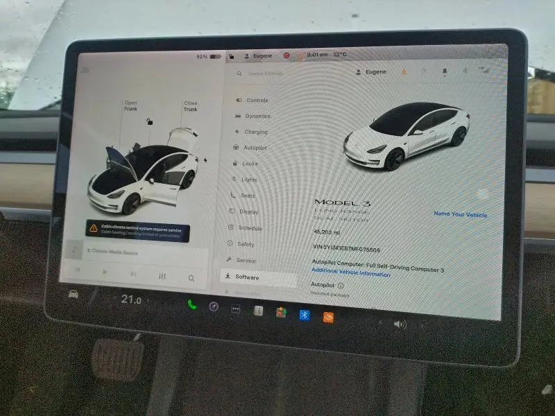 2021 TESLA MODEL 3   